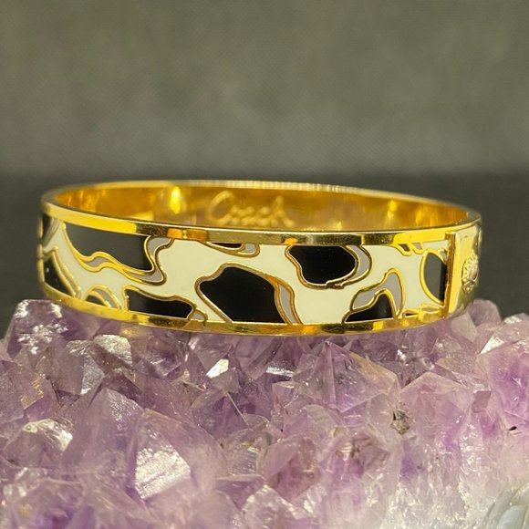Coach Animal Print Bangle Bracelet - Picture 3 of 3